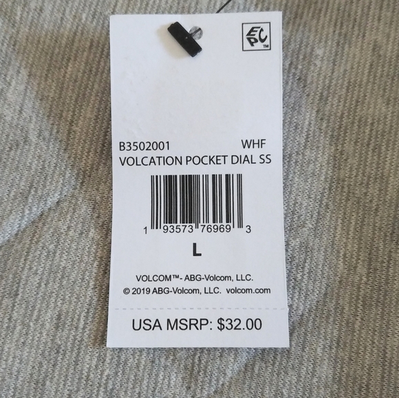 Volcom Volcation Pocket Dial Graphic Tee - NWT - Picture 7 of 12
